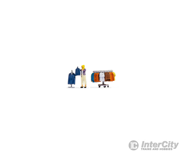 Noch 16509 HO Tiny Scences ’Clothes Shopping’ Figures