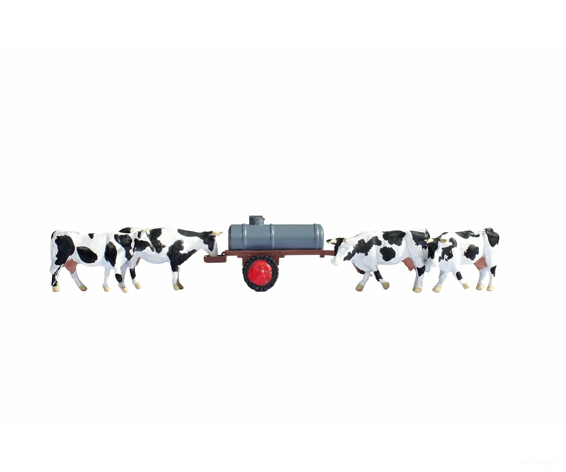 Noch 16658 HO Cows at Water Trough Figures