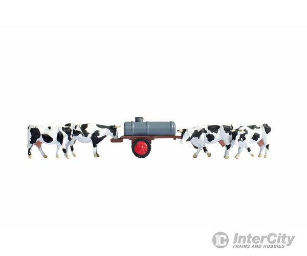 Noch 16658 HO Cows at Water Trough Figures