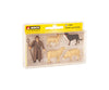 Noch 17901 O Shepherd and Sheep Figures
