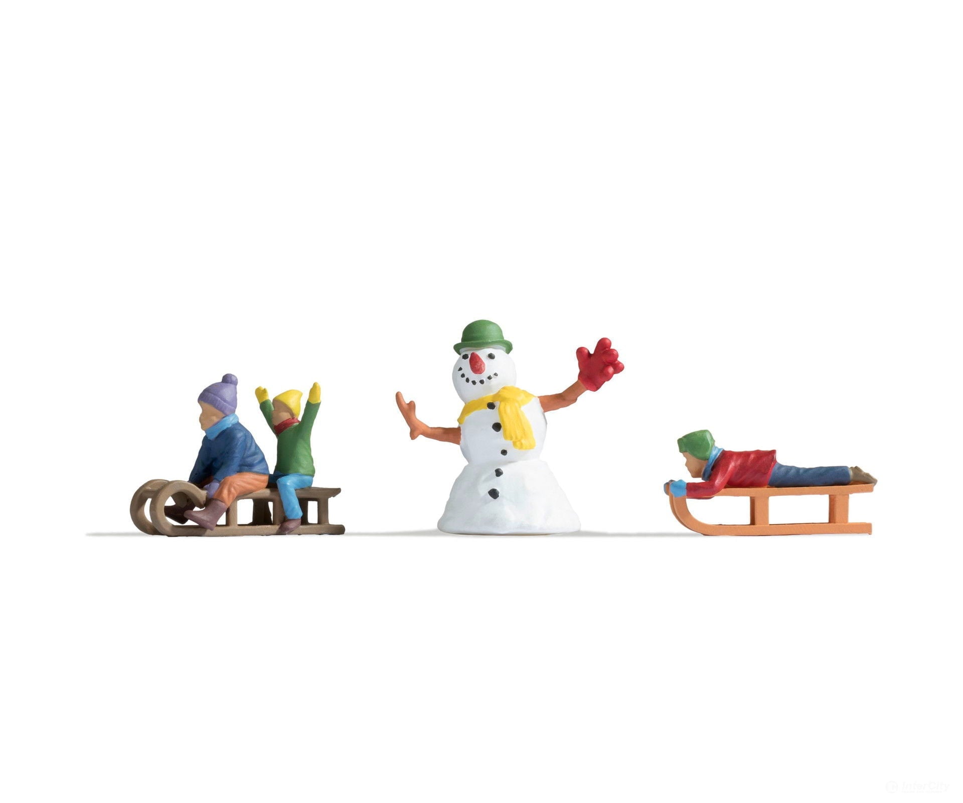 Noch 17921 O Children in the Snow Figures