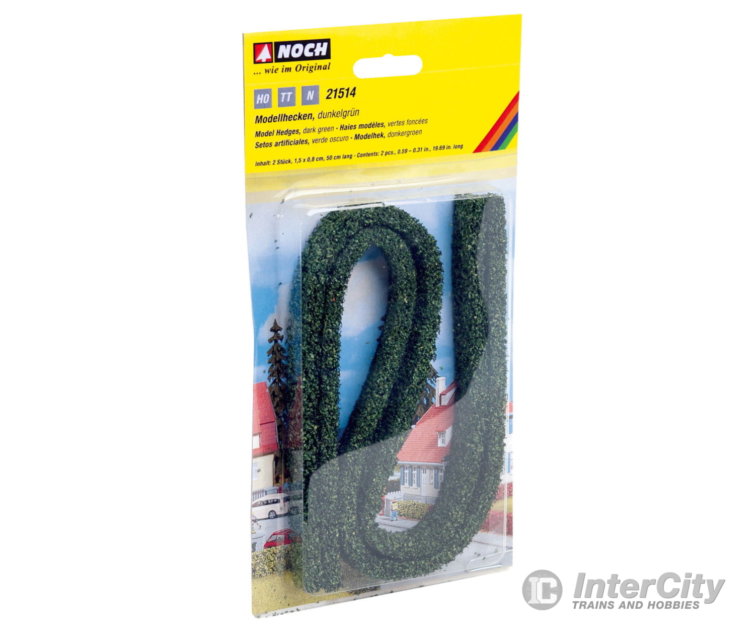 Noch 21514 HO TT N Model Hedges Trees & Vegetation