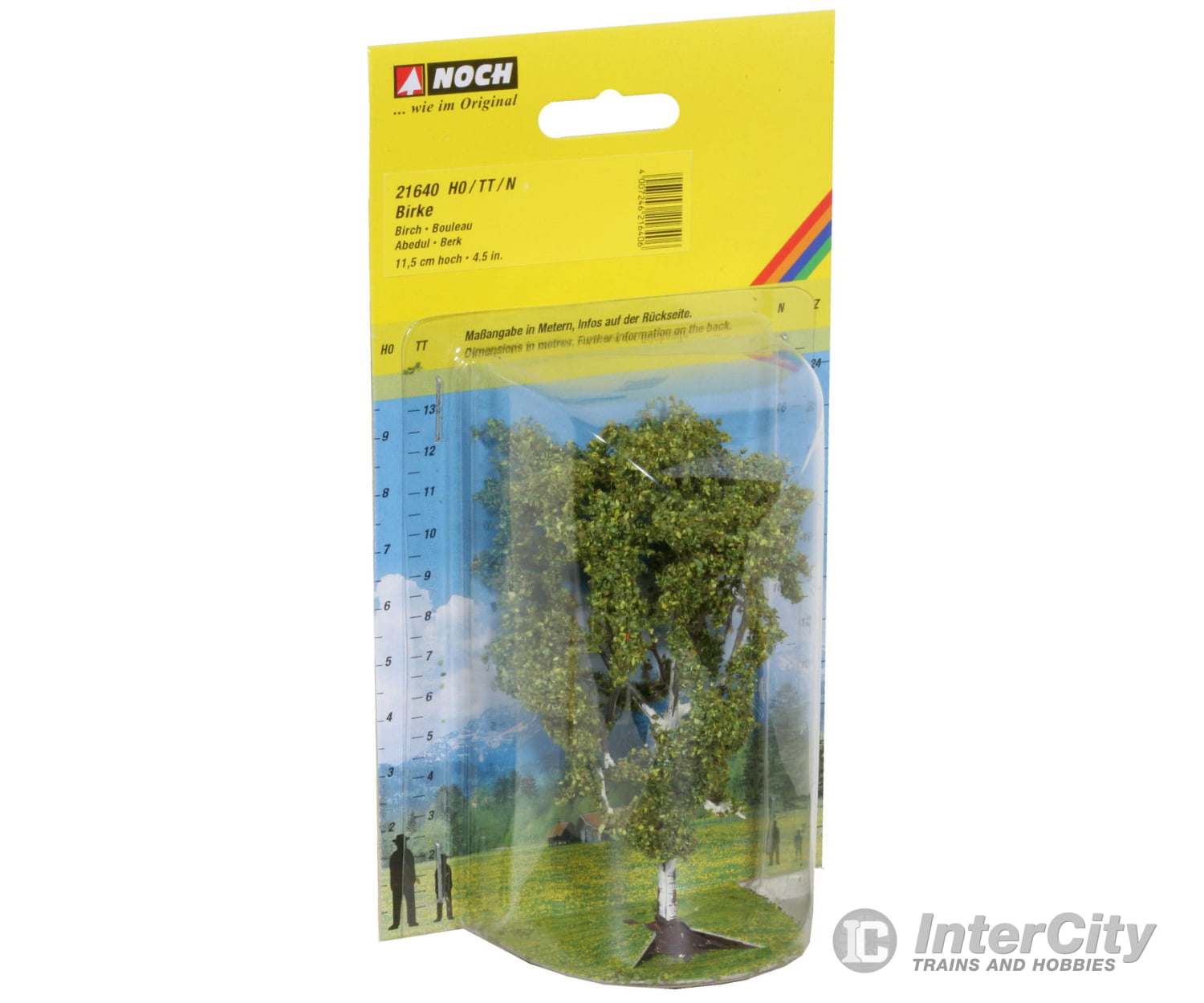 Noch 21640 HO TT N Birch Trees & Vegetation