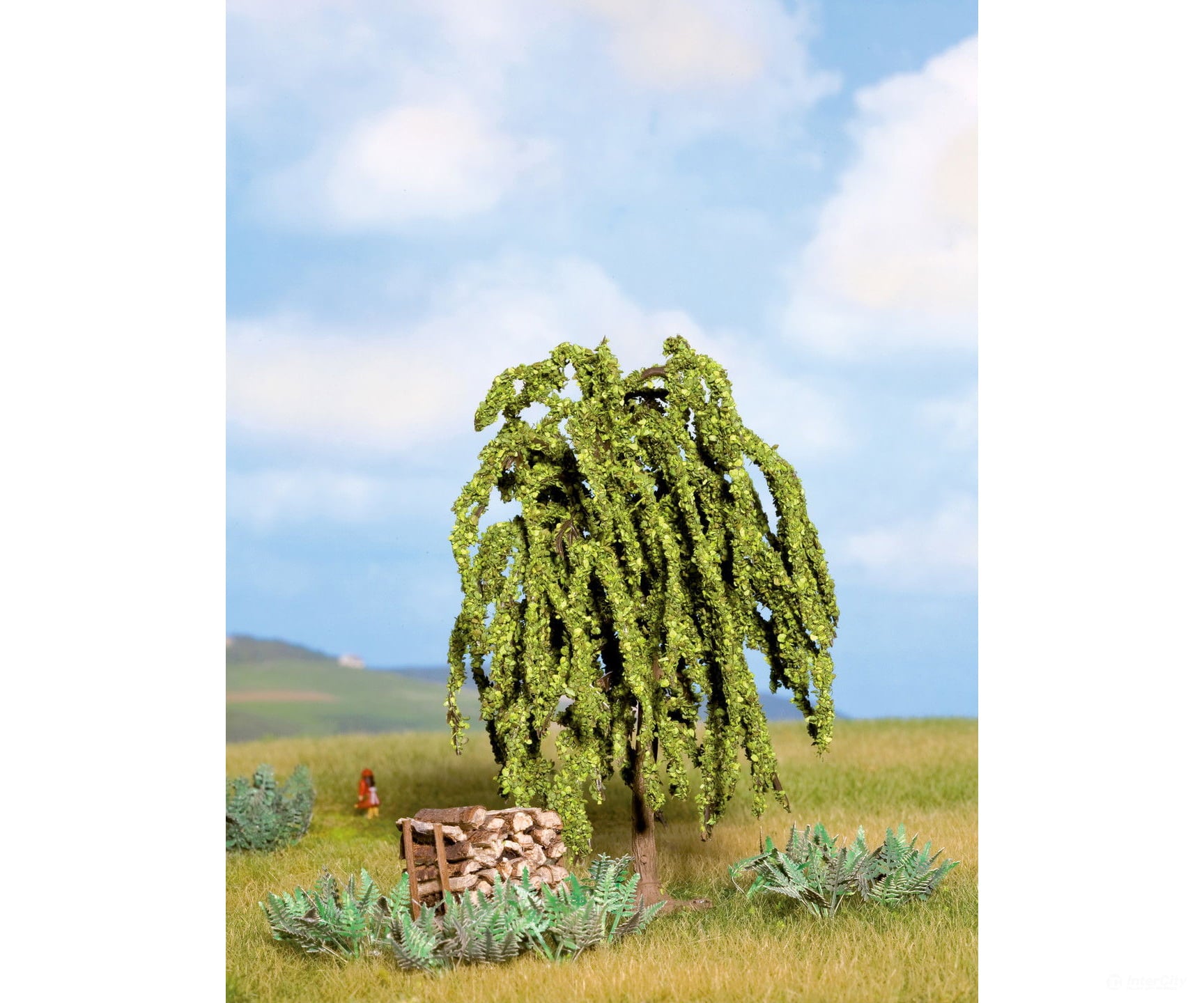 Noch 21770 HO TT N Weeping Willow Tree Trees & Vegetation
