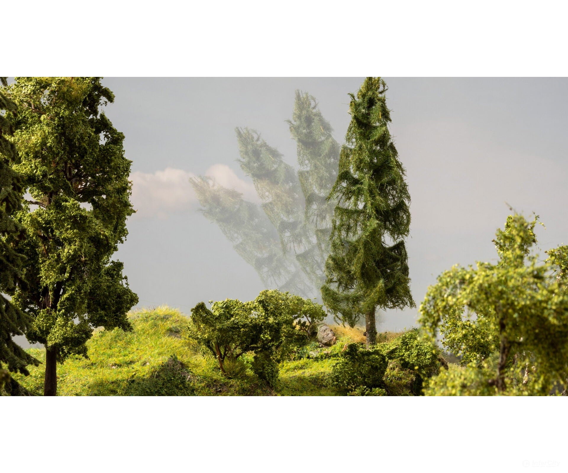 Noch 21775 HO TT micro-motion Falling Tree ’Fir Tree’ Trees & Vegetation