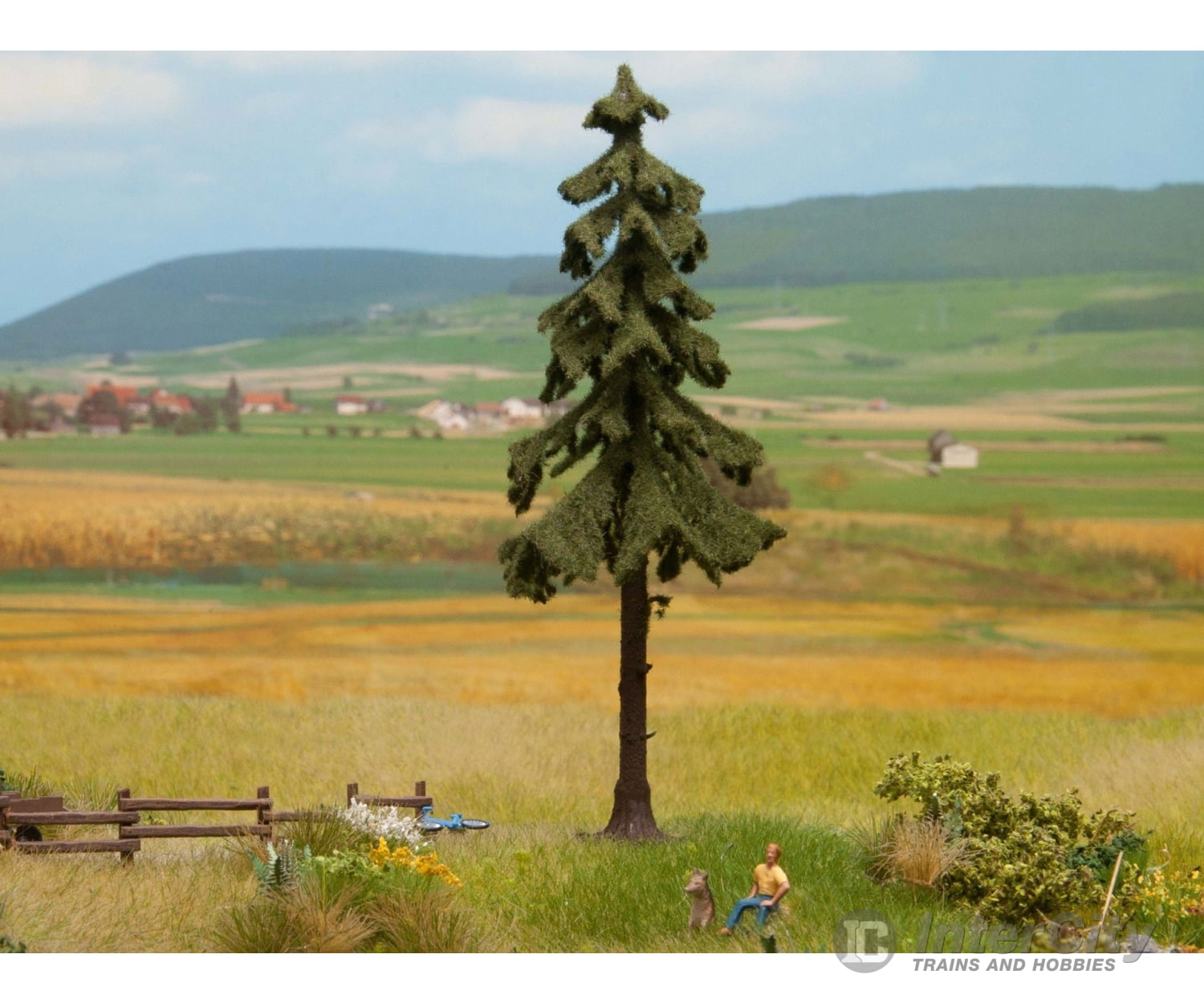 Noch 21924 HO TT N Standard Weathered Spruce Tree Trees & Vegetation
