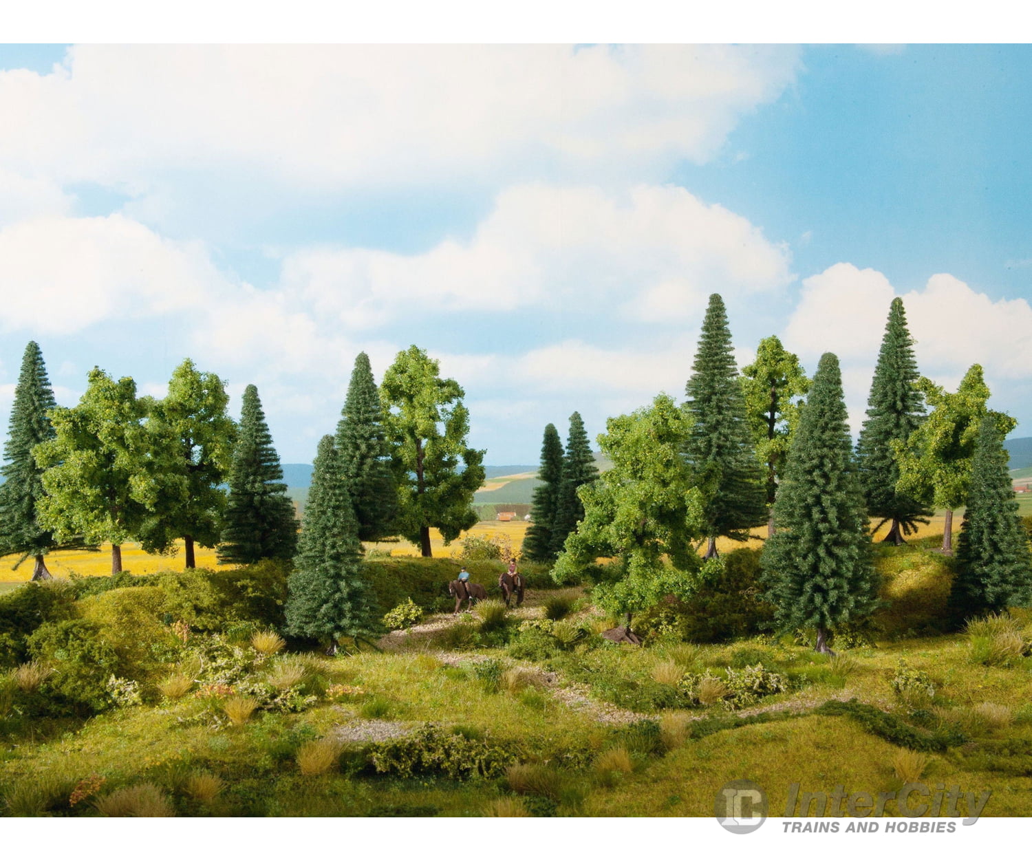Noch 24620 HO Mixed Forest Trees & Vegetation