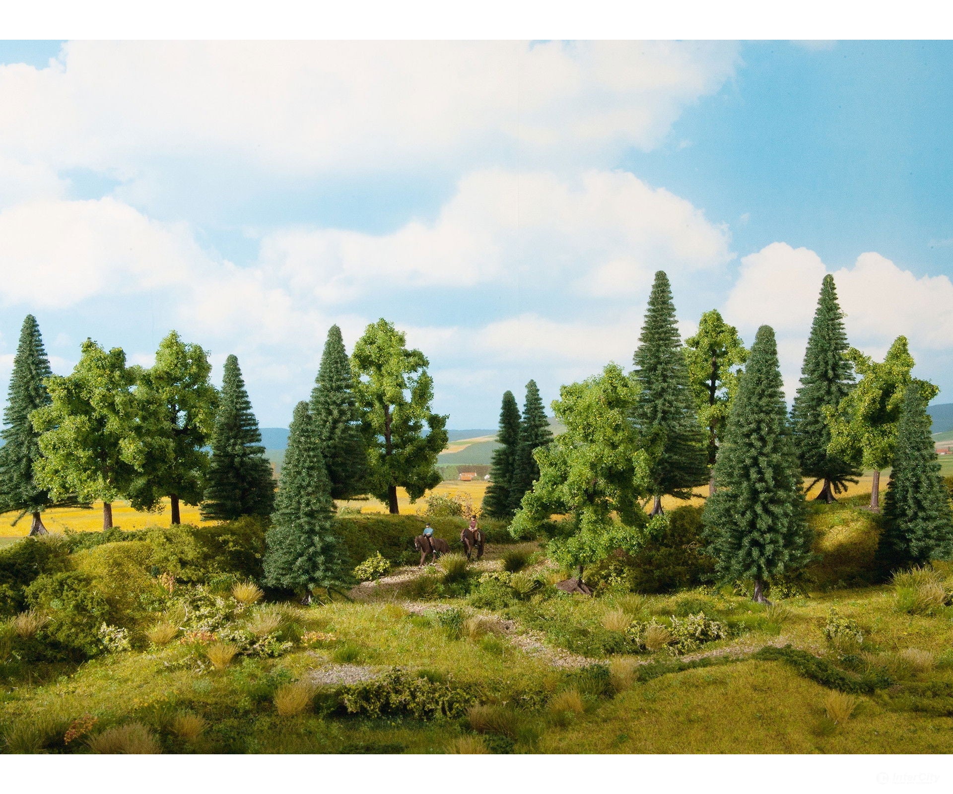 Noch 24621 HO Mixed Forest Trees & Vegetation