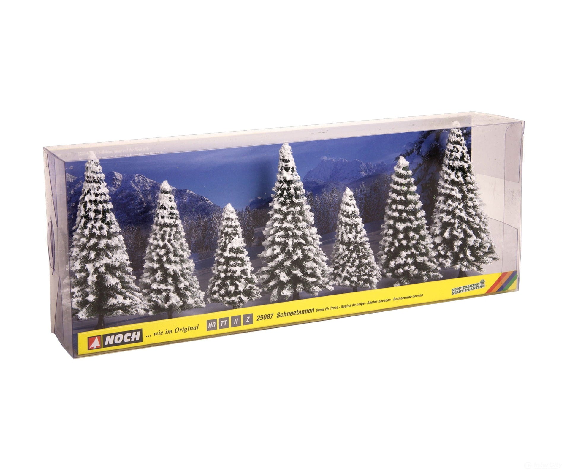 Noch 25087 HO TT N Z Snowy Fir Trees Trees & Vegetation