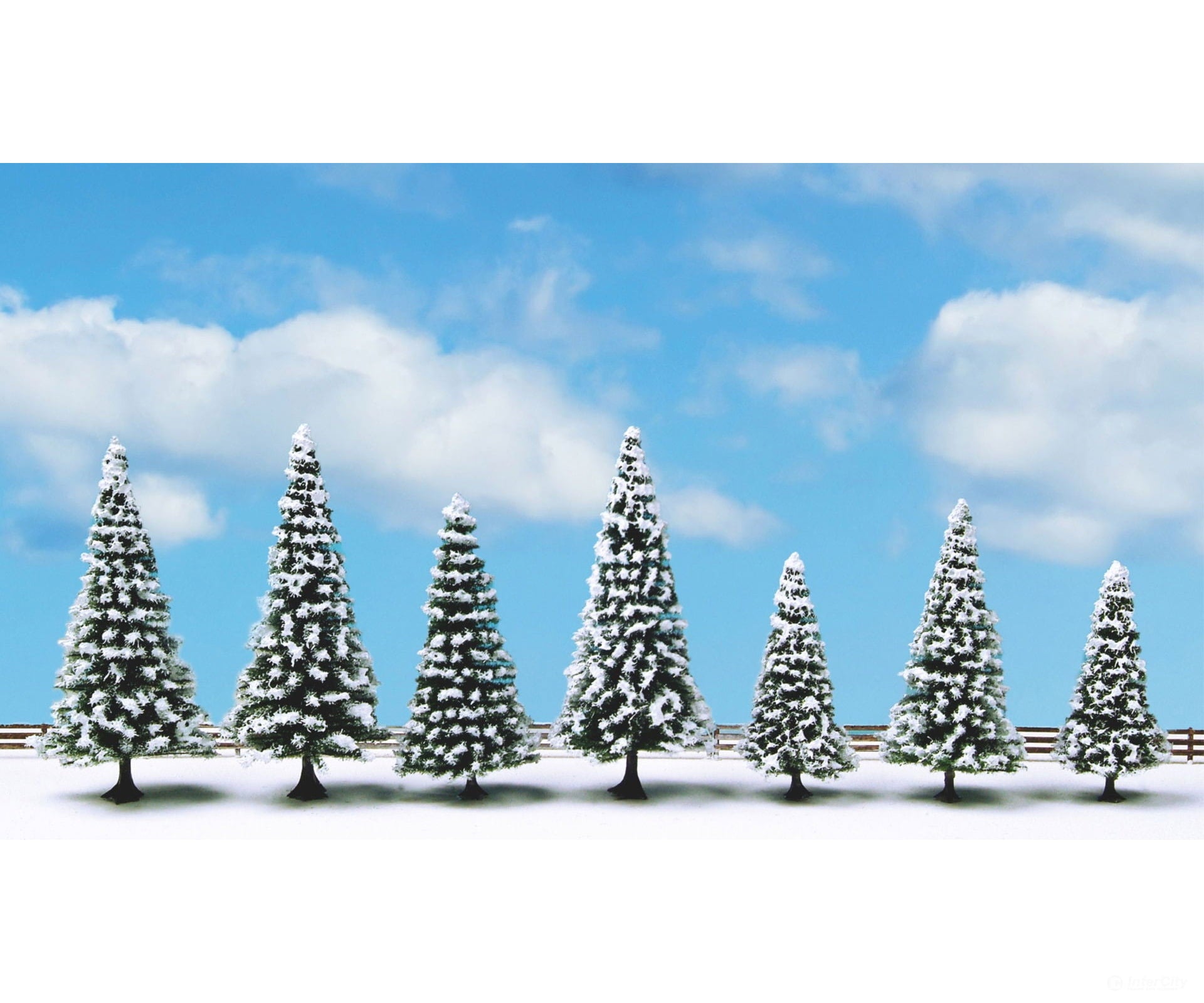 Noch 25087 HO TT N Z Snowy Fir Trees Trees & Vegetation