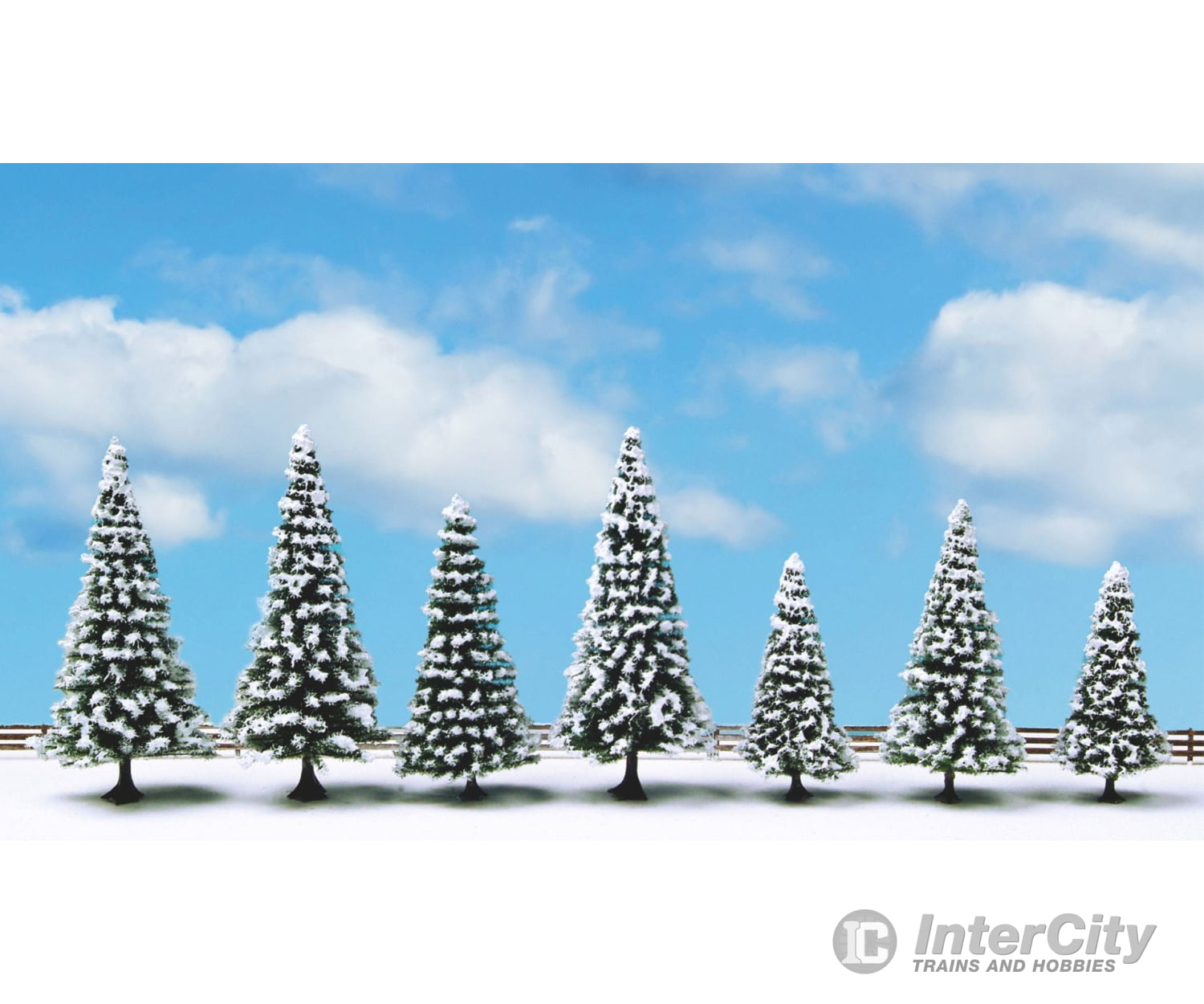 Noch 25087 HO TT N Z Snowy Fir Trees Trees & Vegetation