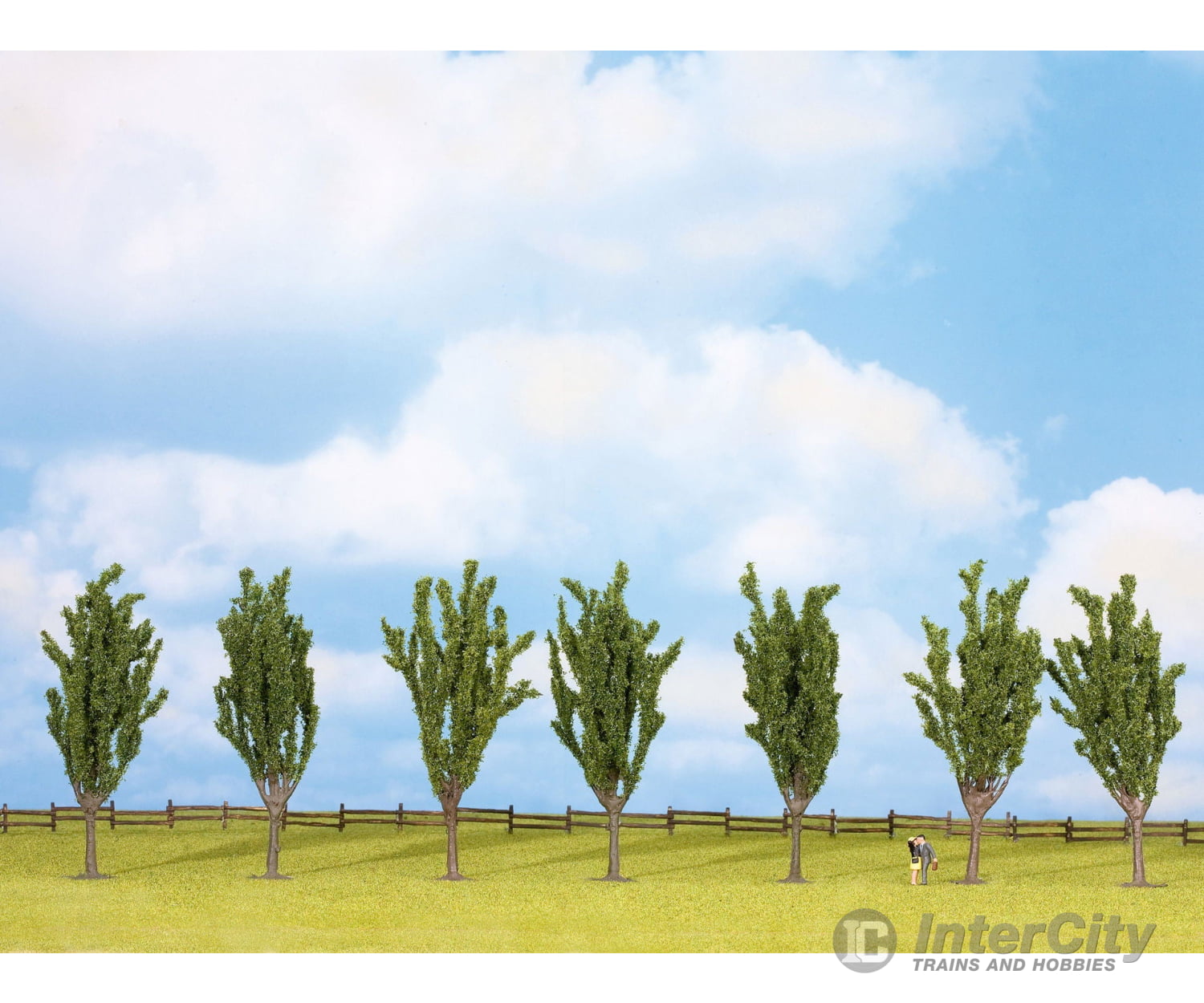 Noch 25098 HO TT N Z Poplar Trees Trees & Vegetation