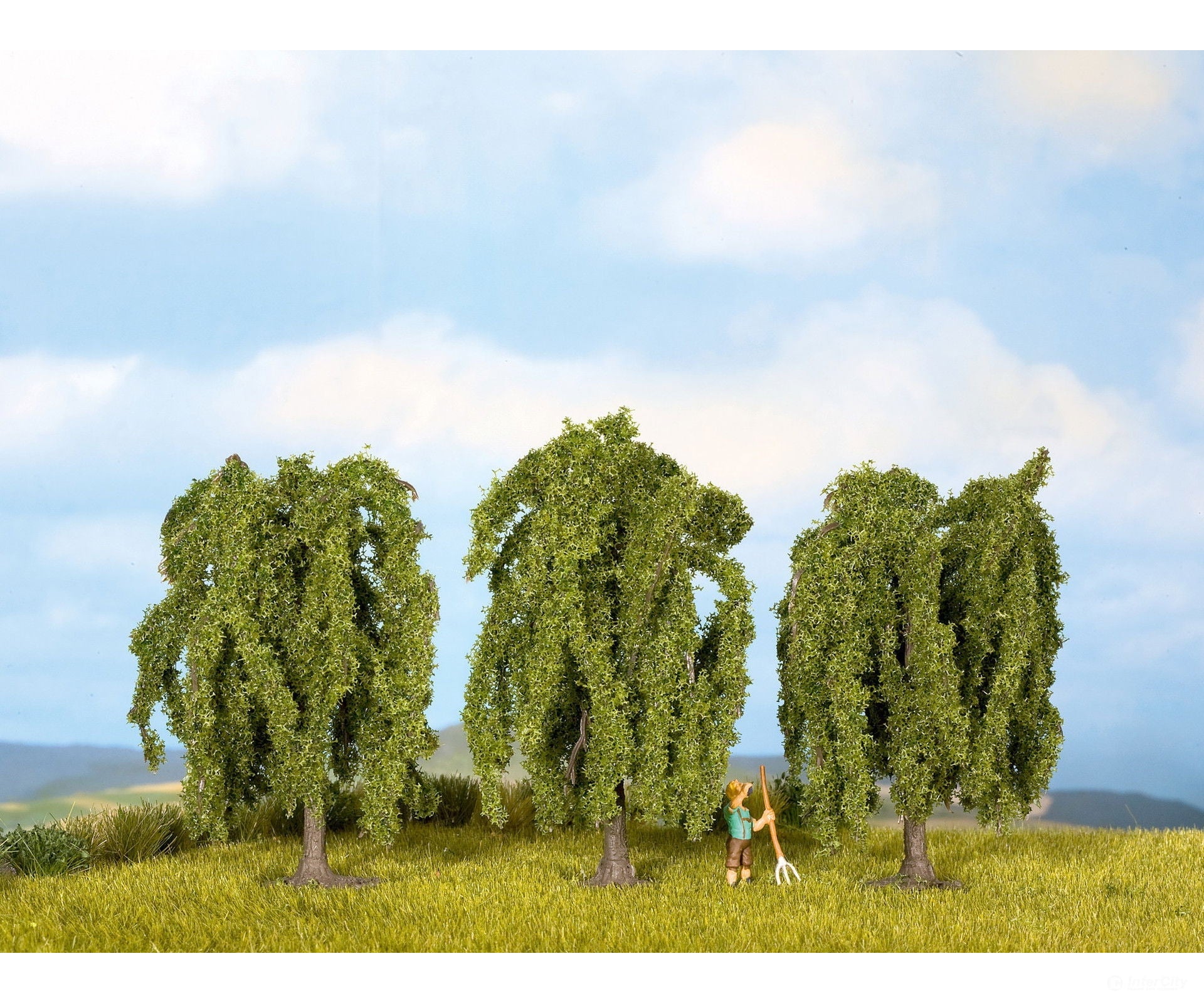 Noch 25130 HO TT Weeping Willows Trees & Vegetation