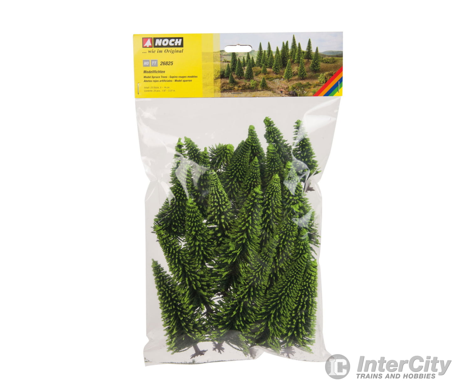 Noch 26825 HO Model Spruce Trees Trees & Vegetation