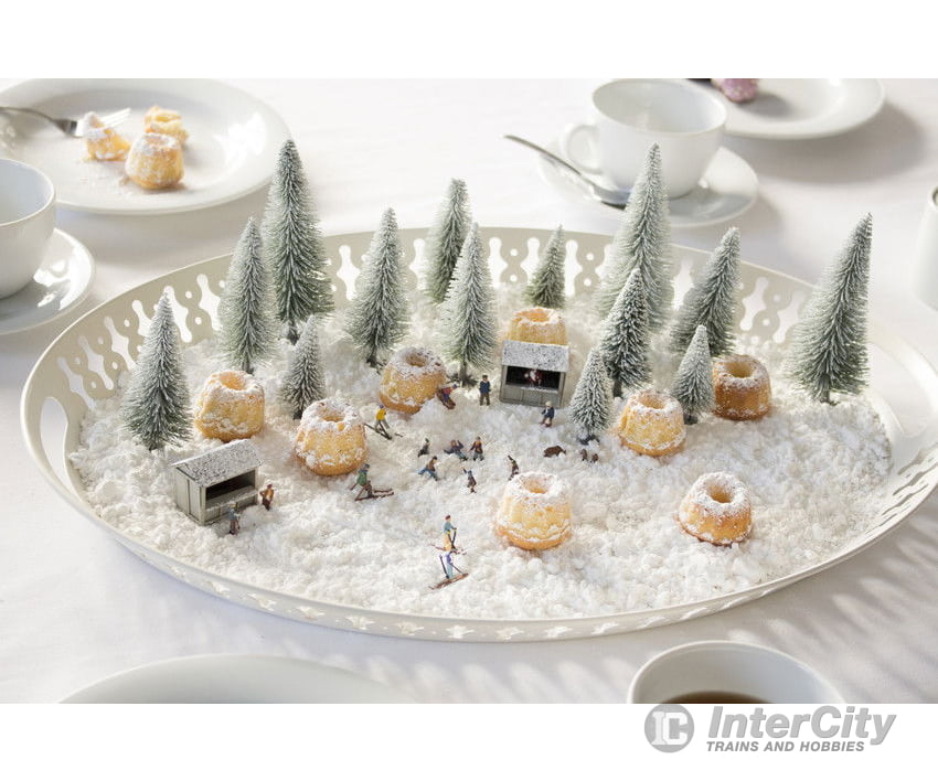 Noch 32828 N Z Snowy Fir Trees Trees & Vegetation