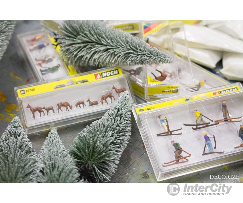 Noch 32828 N Z Snowy Fir Trees Trees & Vegetation