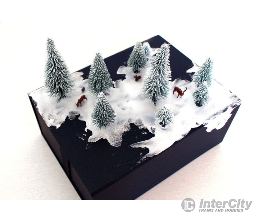 Noch 32828 N Z Snowy Fir Trees Trees & Vegetation