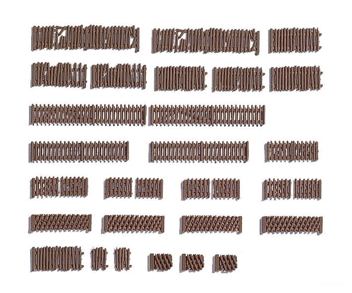 Noch 33096 N Garden Fences Scenery Details