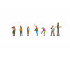 Noch 35820 N Mountain Hikers with Cross Figures