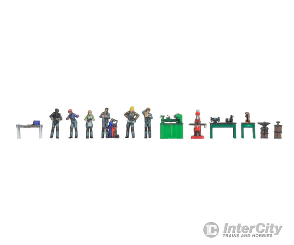 Noch 35904 N Themed Figures Set Metal Processing Figures