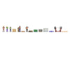 Noch 35905 N Themed Figures Set Warehouse Figures