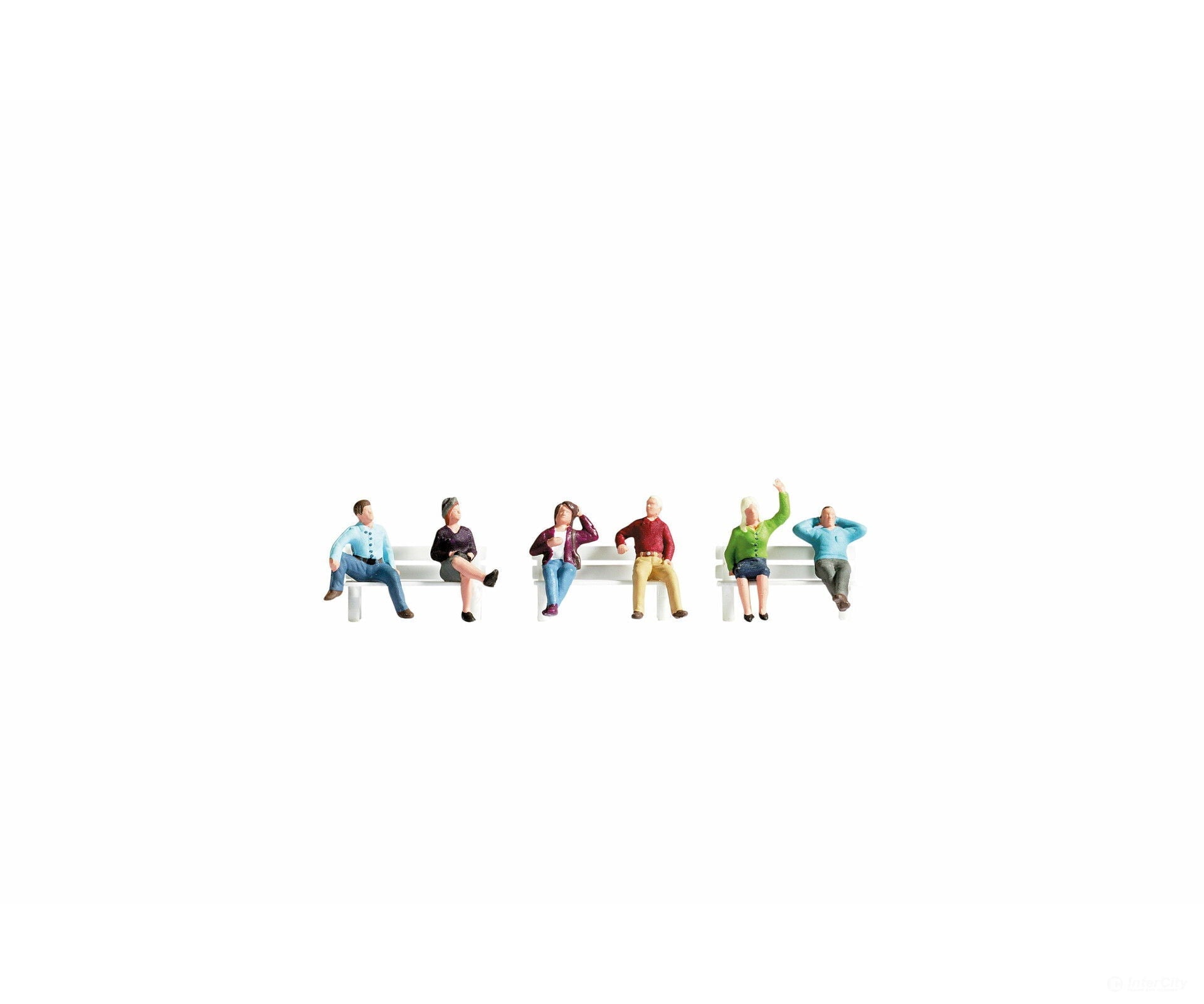 Noch 36540 N Sitting People Figures