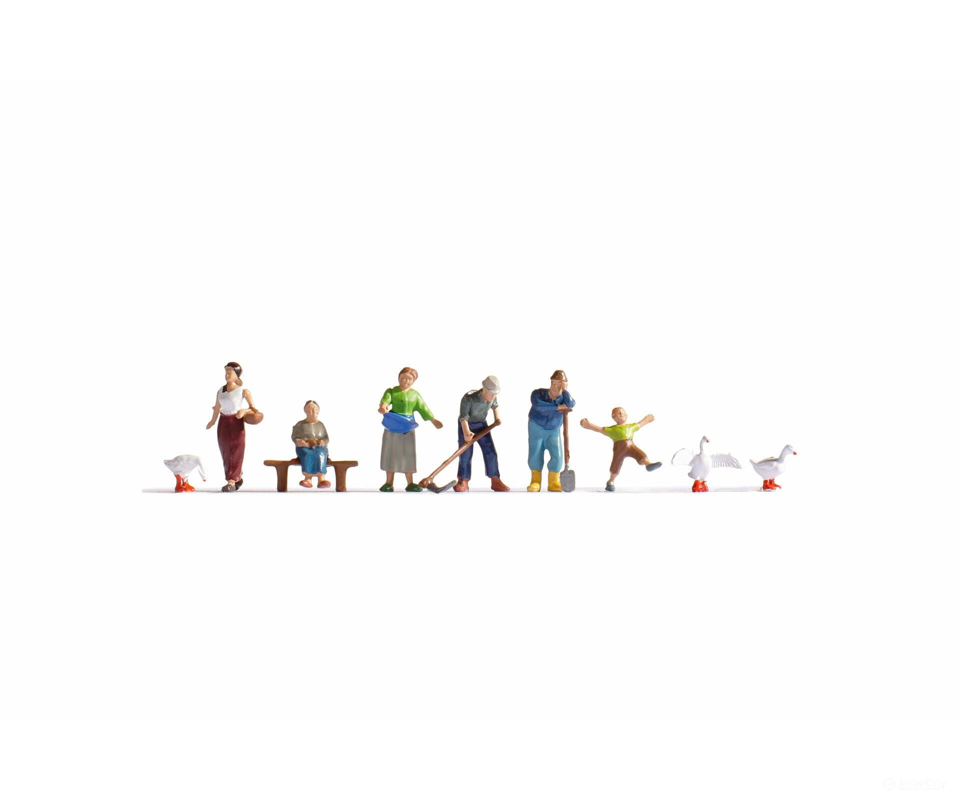 Noch 36629 N Farmers and Geese Figures
