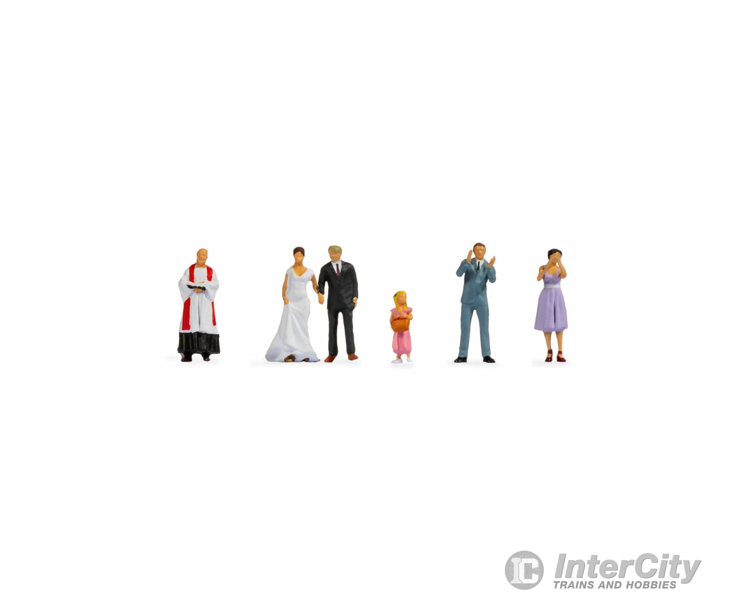 Noch 36862 N Bride and Groom Figures