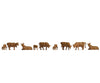 Noch 38216 N Cows Brown Figures