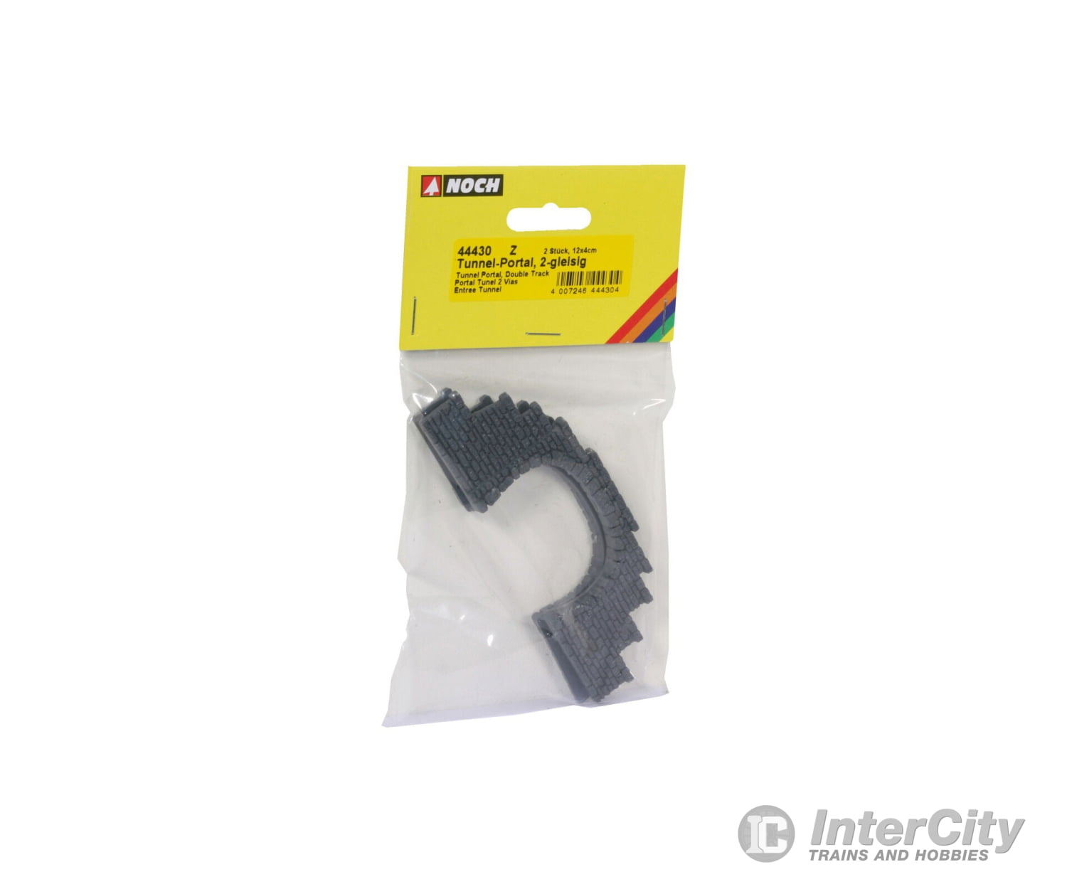 Noch 44430 Z Tunnel Portal Double Track 2 pcs. 12 x 4 cm (Standard) Tunnels & Bridges