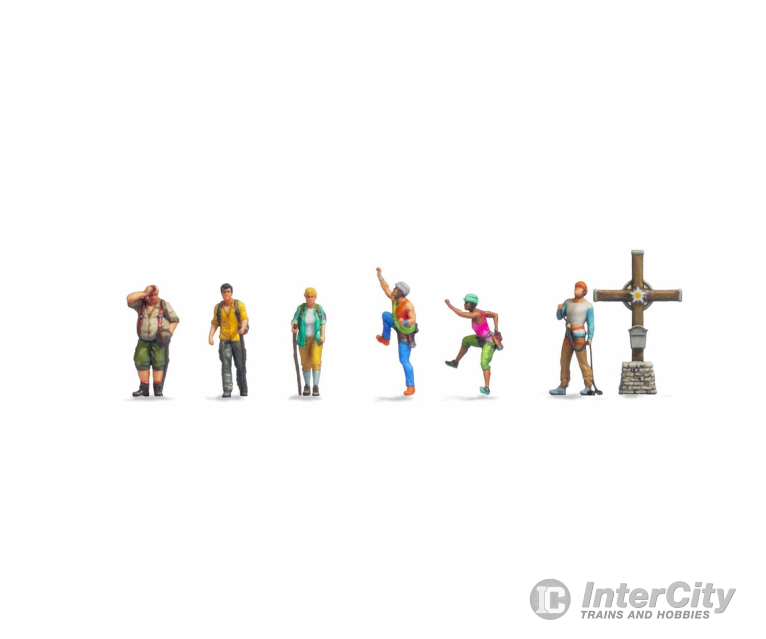 Noch 44531 Z Mountain Hikers with Cross Figures