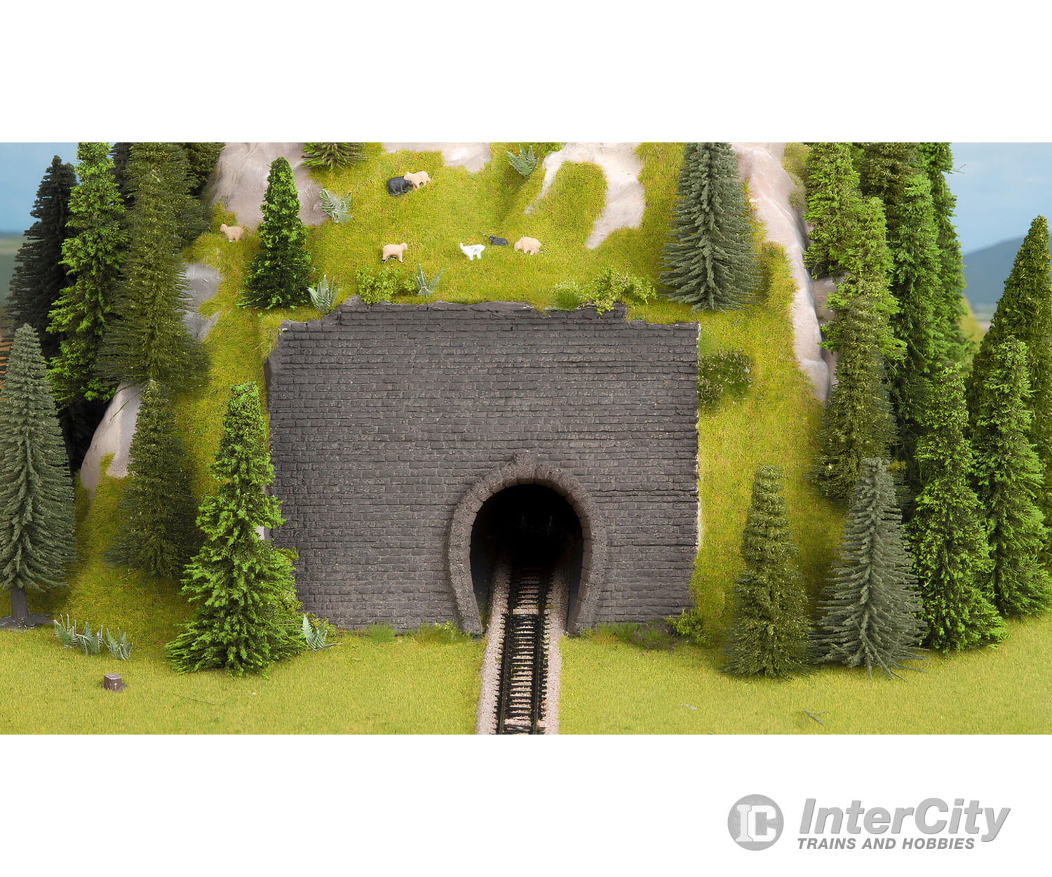 Noch 44790 Z Scale-Reducing Portal Single Track 9 x 7 cm Tunnels & Bridges