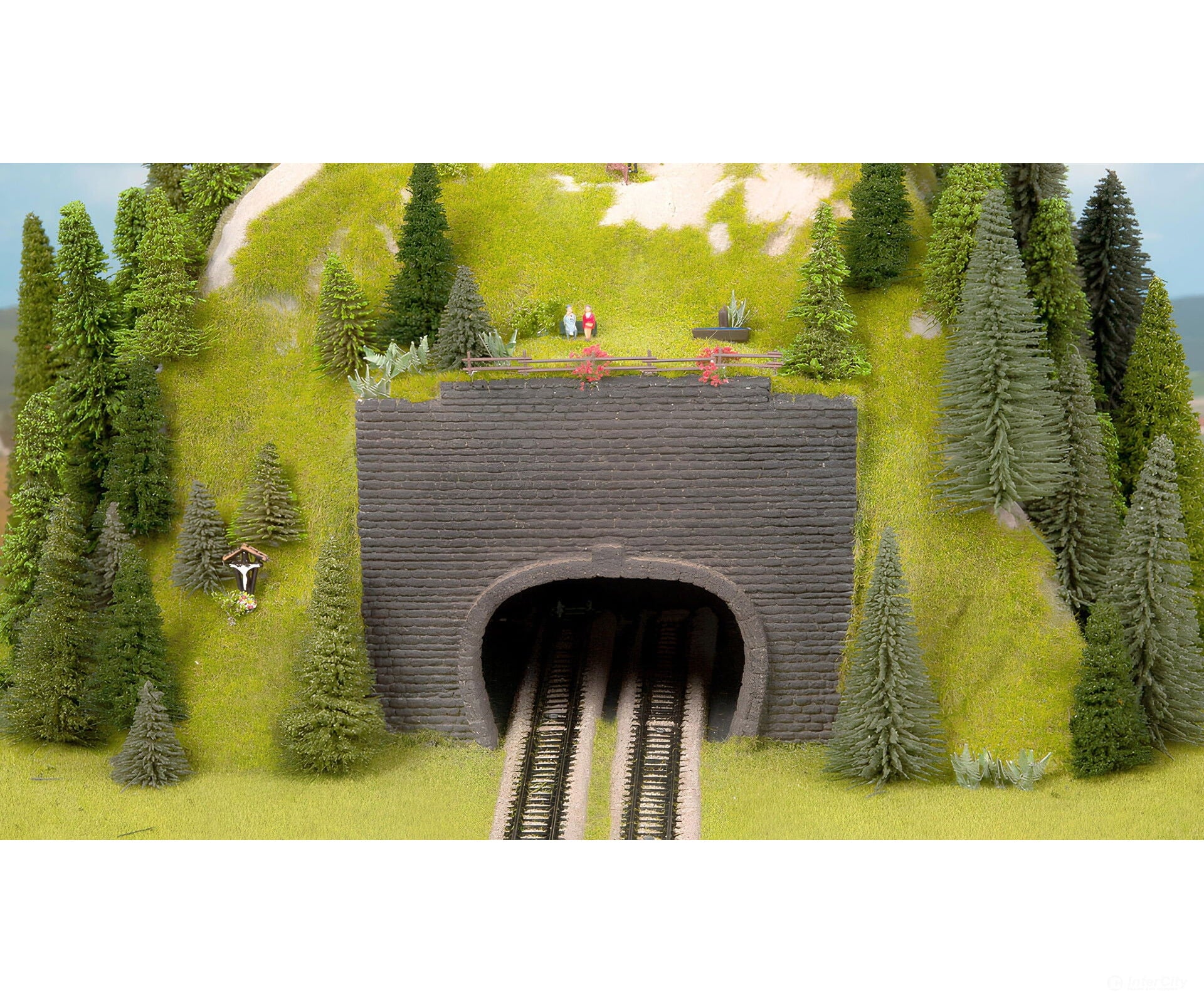 Noch 44800 Z Scale Replacement Portal double track 2 pcs. 9 x 7 cm Tunnels & Bridges