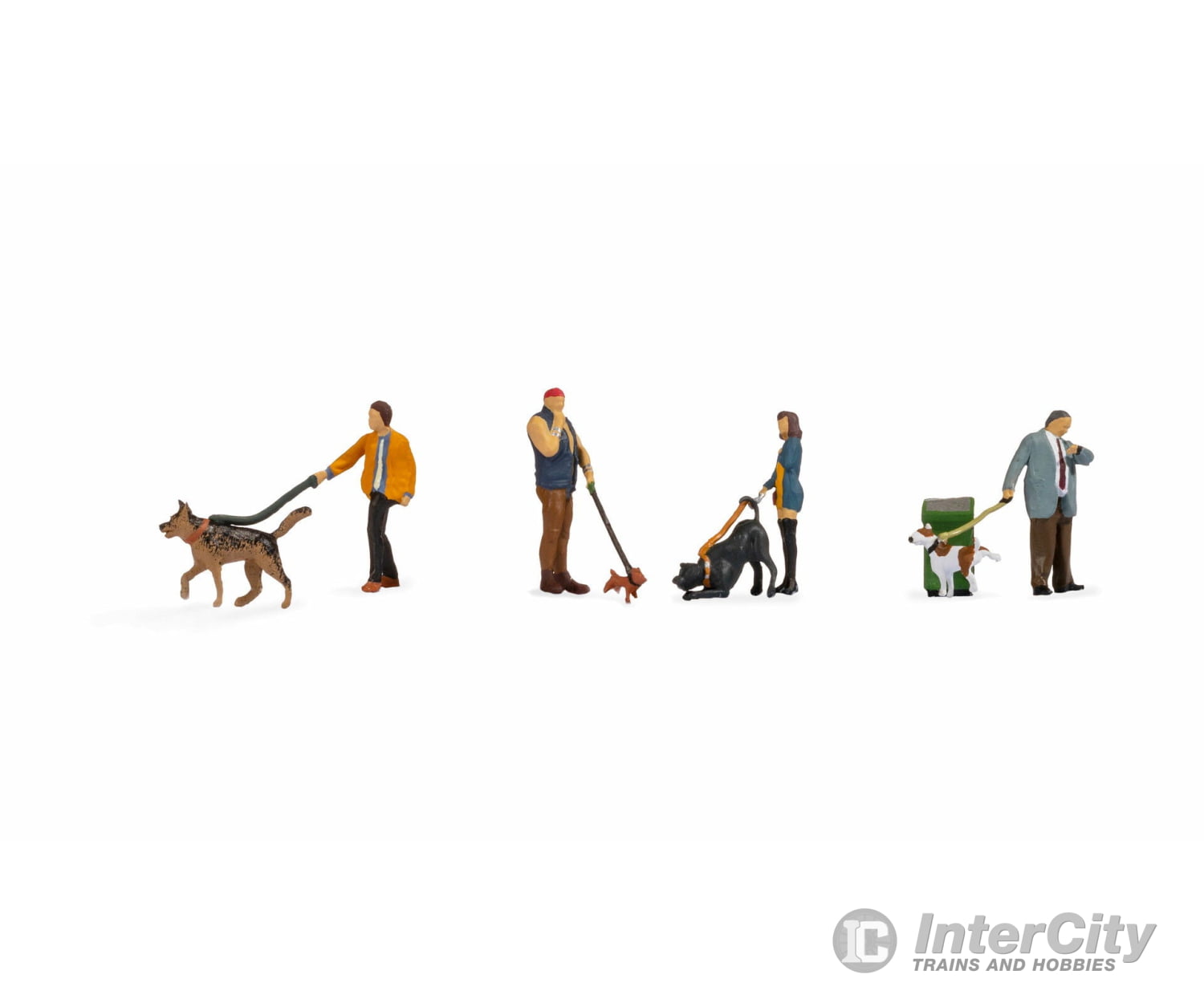 Noch 45471 TT People with Dogs Figures
