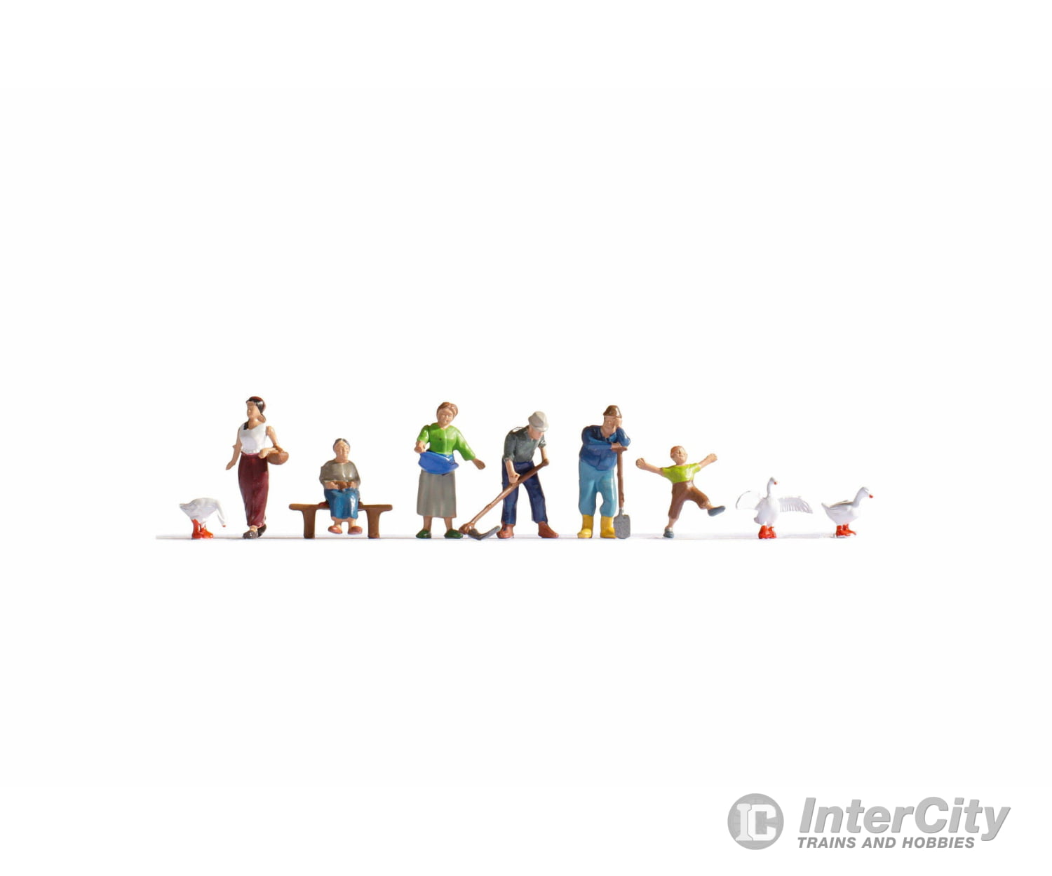 Noch 45629 TT Farmers and Geese Figures