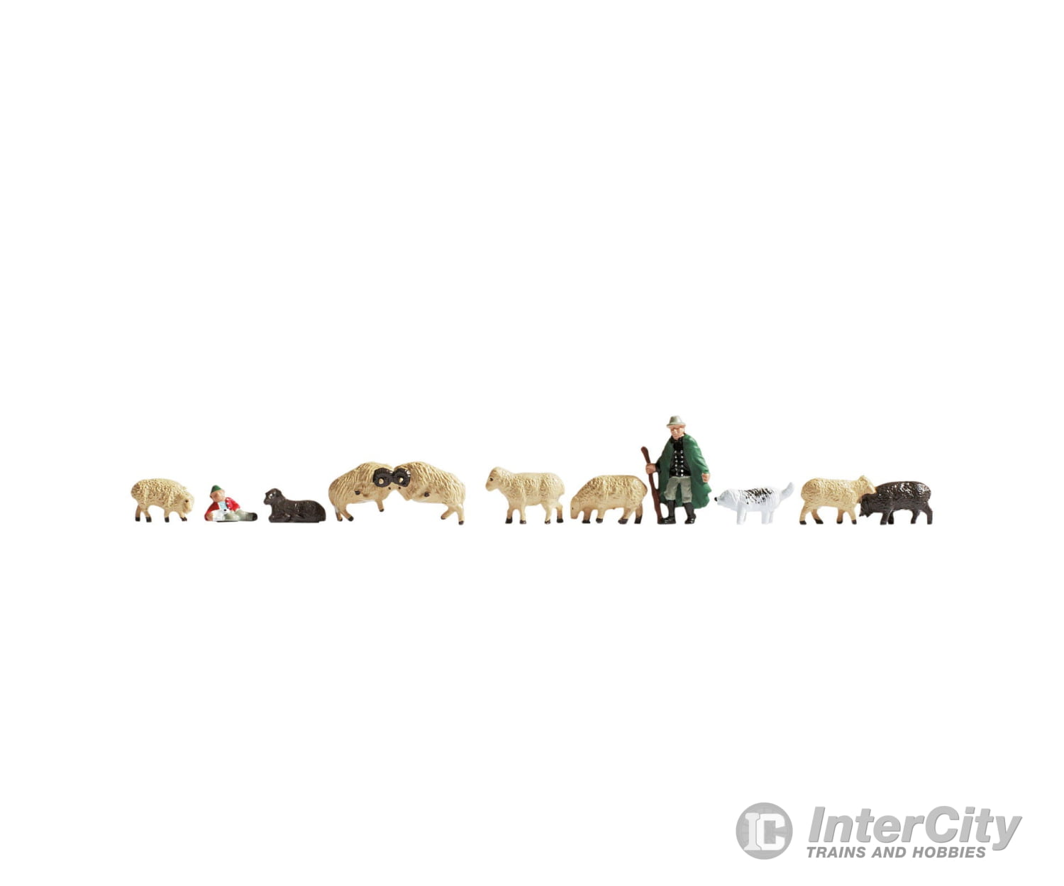 Noch 45750  Shepherd and Sheep Figures