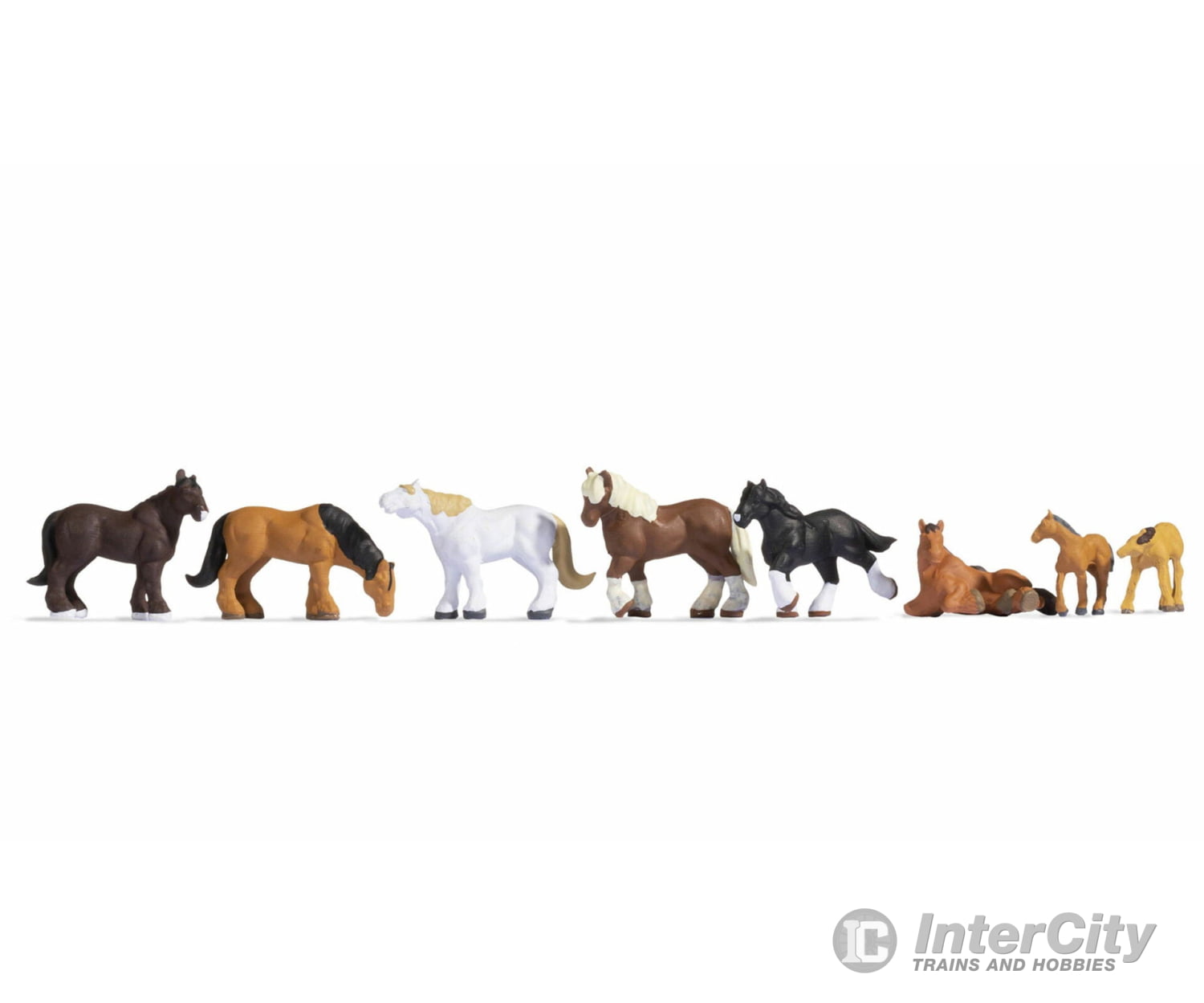 Noch 45762  Draught Horses Figures