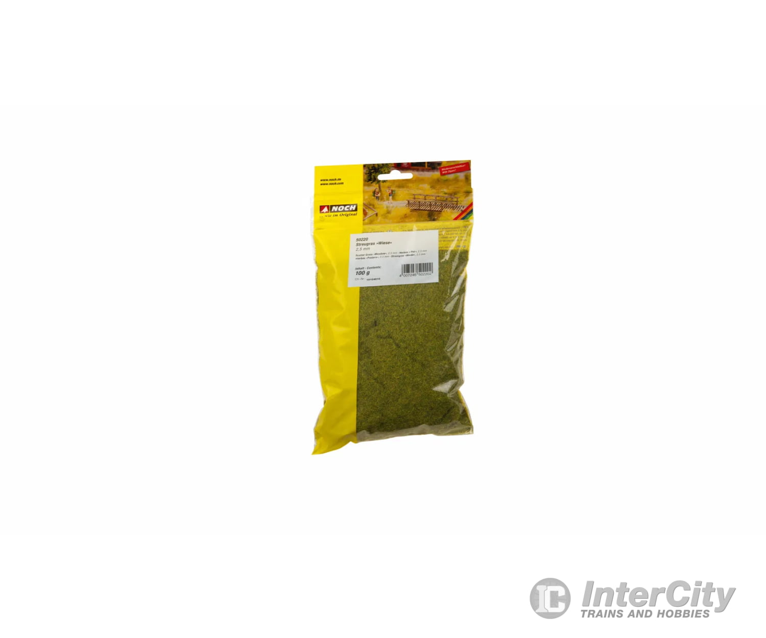 Noch 50220 HO N Z Scatter Grass ’Meadow’ Static Grass & Applicators