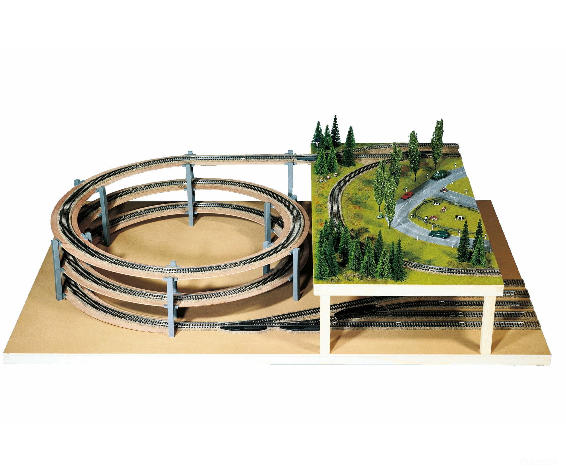 Noch 53004 HO LAGGIES Helix Complete Kit Base Circle Layout Kits