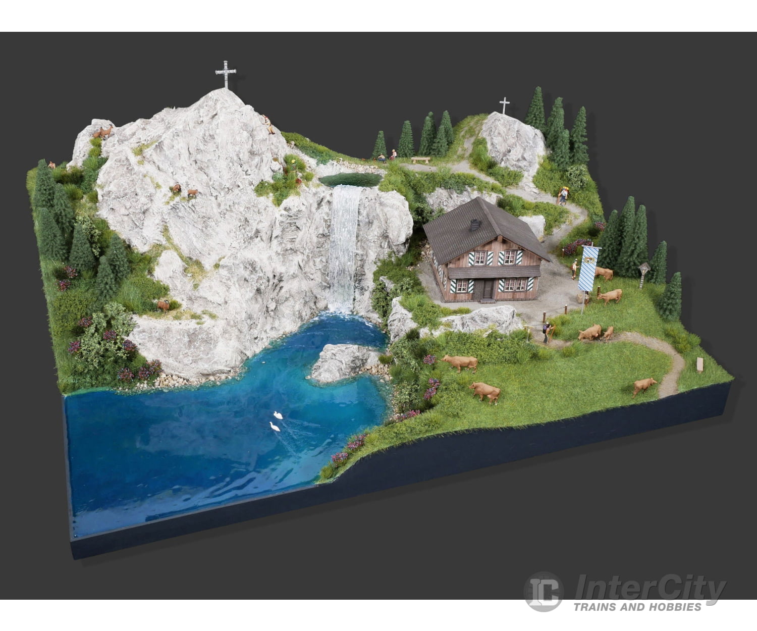 Noch 53600 HO easy TRACK Railway Route Kit ’Karlsberg’ Layout Kits