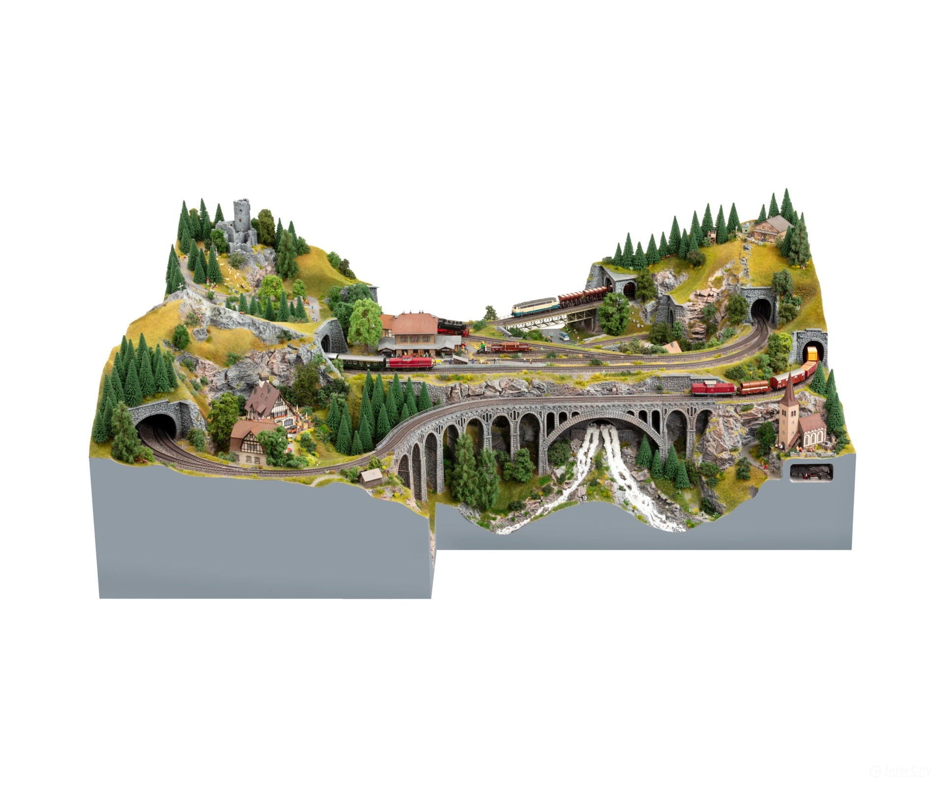 Noch 53620 HO easy TRACK Railway Route Kit ’St. Andreas’ Layout Kits