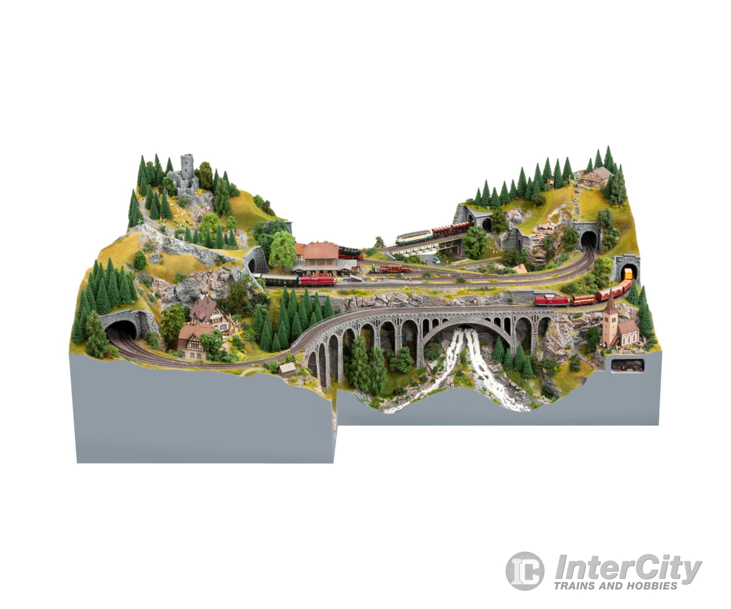 Noch 53620 HO easy TRACK Railway Route Kit ’St. Andreas’ Layout Kits