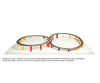 Noch 53905 HO TT N easy TRACK Pillar Element 29 mm Layout Kits