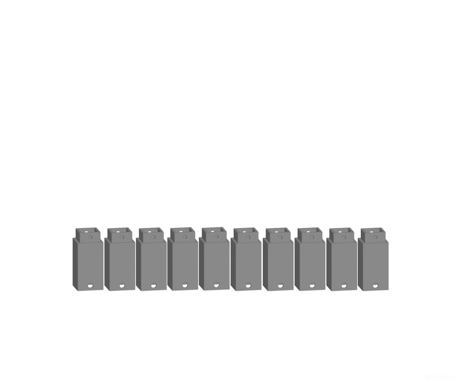 Noch 53905 HO TT N easy TRACK Pillar Element 29 mm Layout Kits