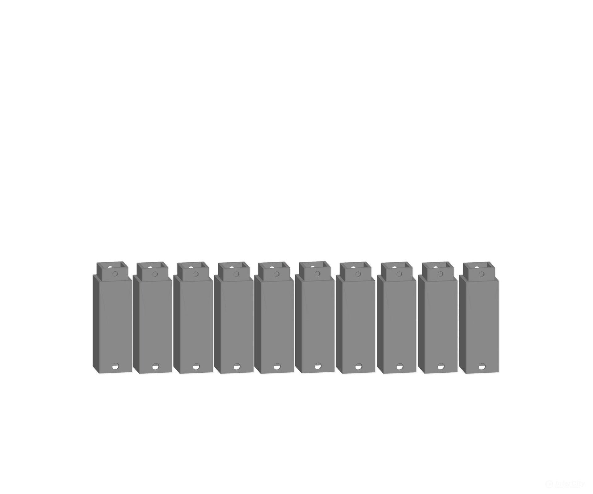 Noch 53906 HO TT N easy TRACK Pillar Element 43,5 mm Layout Kits