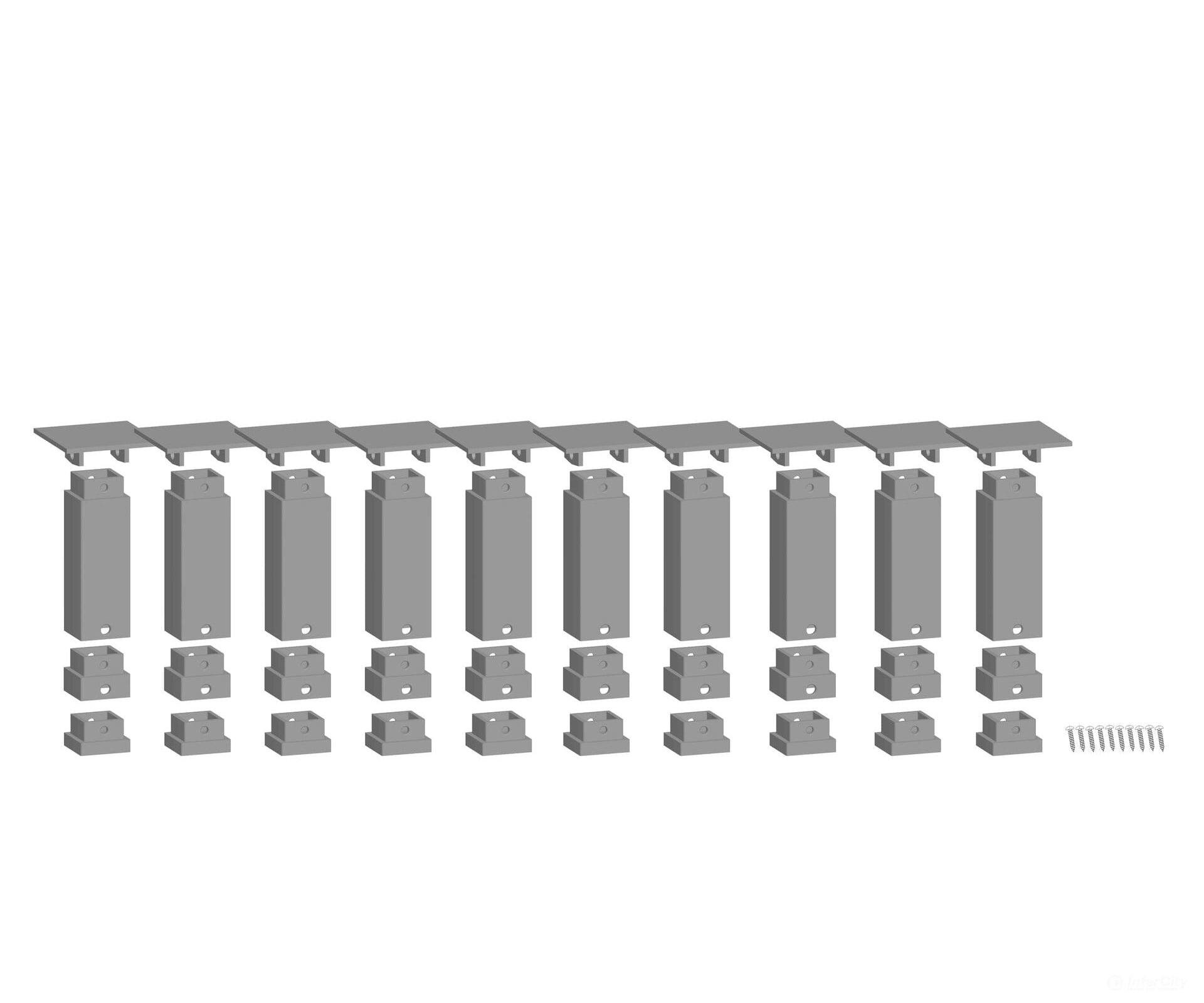 Noch 53940 HO TT N easy TRACK Pillar Set Botto Layout Kits