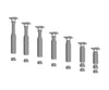 Noch 53941 HO TT N easy TRACK Pillar Set Top Layout Kits