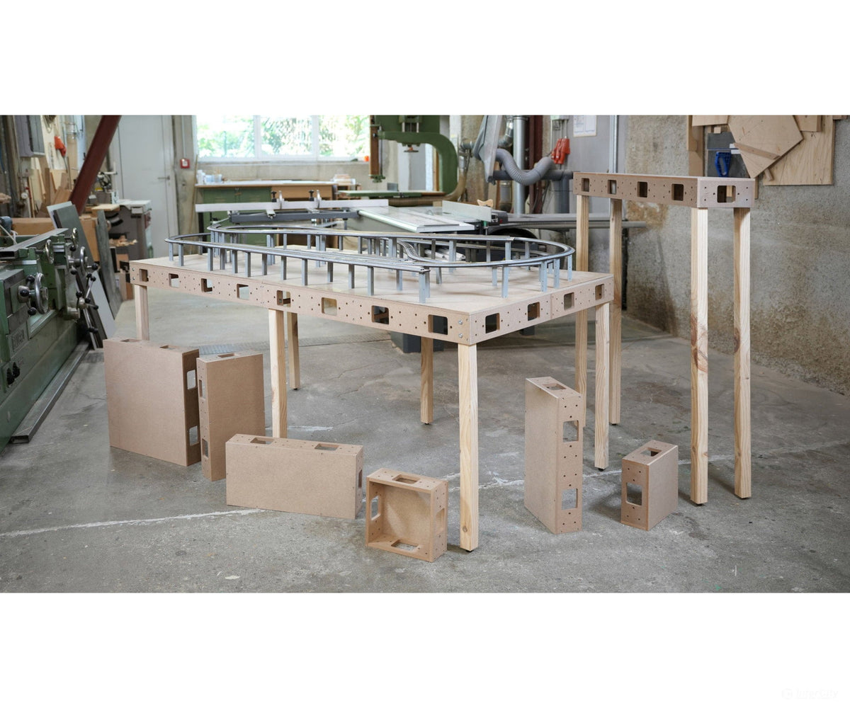 Noch 53982 HO N Z easy TRACK Base Module 50x50x10 cm - Layout & Scenery Kits
