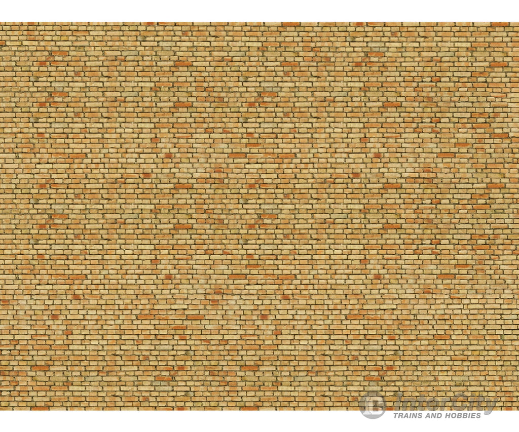 Noch 56613 HO 3D Cardboard Sheet ’Clinker’ Other Scenery