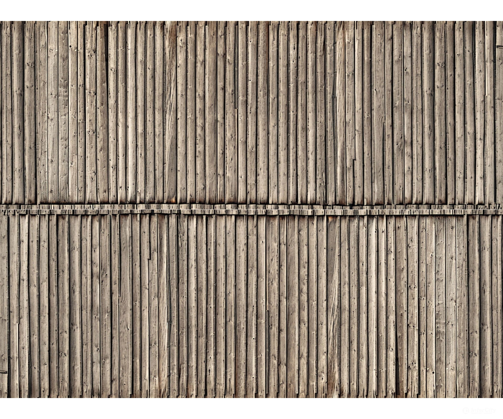 Noch 56664 HO 3D Cardboard Sheet ’Timber Wall’ Other Scenery